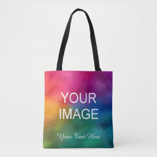 Tote Bag Personnaliser Ajouter votre propre Modèle de texte