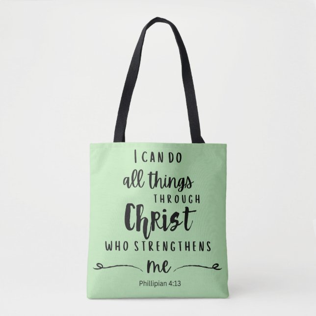 Tote Bag Personnaliser l Ecriture l Christian l (Devant)