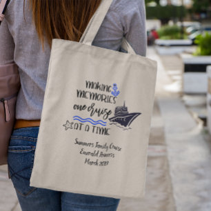 Tote Bag Personnaliser le bateau de vacances de croisière s