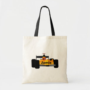 Tote Bag Personnaliser Race Car Cadeaux de fête d'anniversa