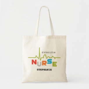 Tote Bag Personnalisez, Infirmière incroyable pour la Journ