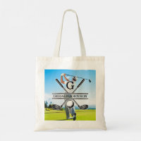 Personnalisez votre image Golf Monogramme Design