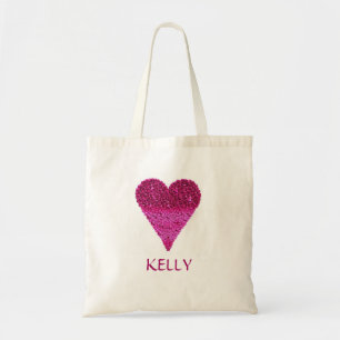 Tote Bag Personnalité du Colorful Purple Heart