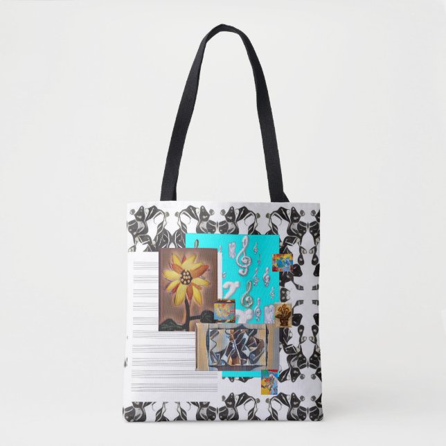 Tote Bag Personnel de musique (Devant)