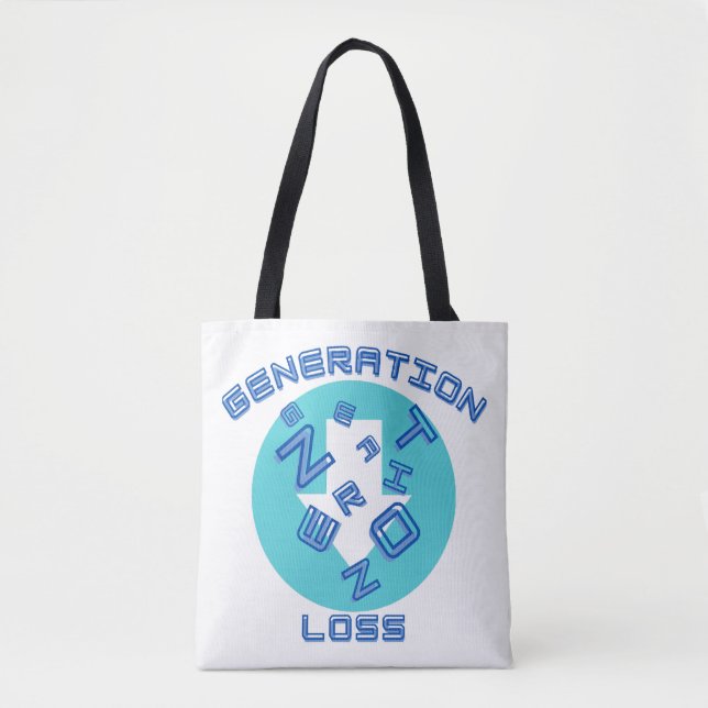Tote Bag Perte de génération (Devant)
