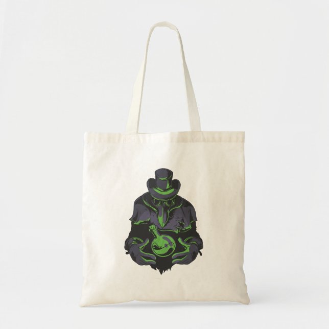 Tote Bag Peste effrayante Docteur Halloween Cadeau Gothique (Devant)