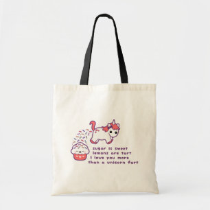 Tote Bag Pet mignon de licorne