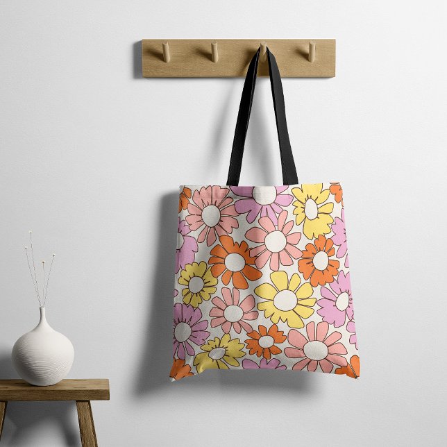Tote Bag Petal Jubilee Douce Citron Rétro (Créateur téléchargé)