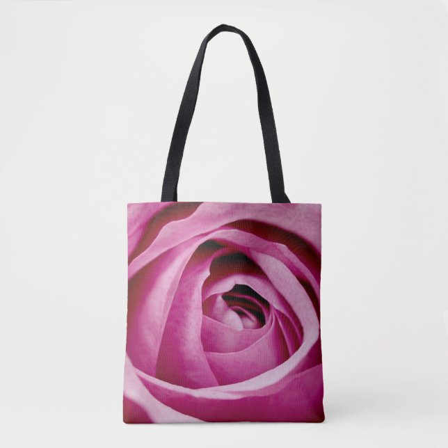 Tote Bag Pétales intérieurs de Bud Rose (Devant)