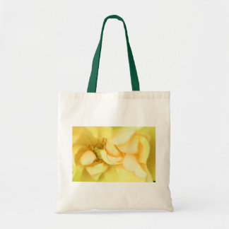 Tote Bag Pétales roses de danse jaune