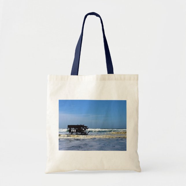 Tote Bag Peter Iredale Shipwreck, Côte de l'Oregon (Devant)