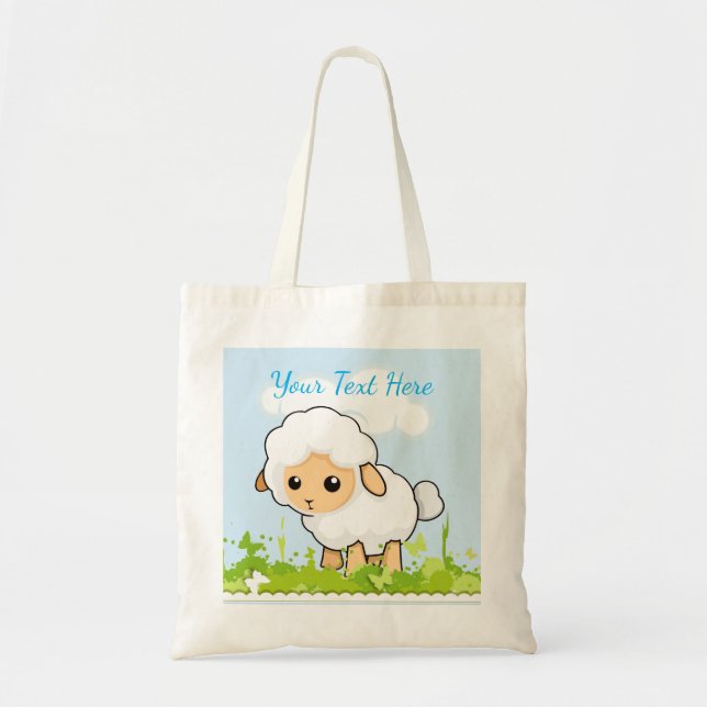 Tote Bag Petit Agneau Cutest (Devant)