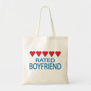 Tote Bag Petit ami à cinq coeurs