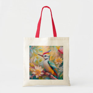 Tote Bag Petit arc-en-ciel Pic Imaginaire Oiseau