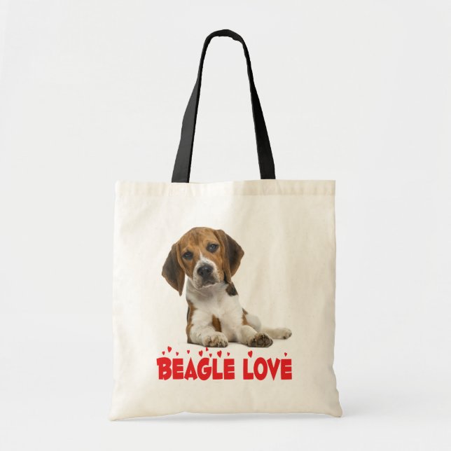 Tote Bag Petit Beagle Lover Cadeau Chien Chien Chien Chien (Devant)