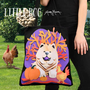 Tote Bag PETIT BOO Cream Chow