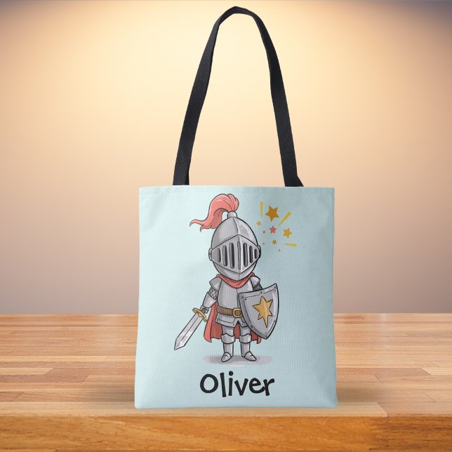 Tote Bag Petit Chevalier Mignon (Créateur téléchargé)