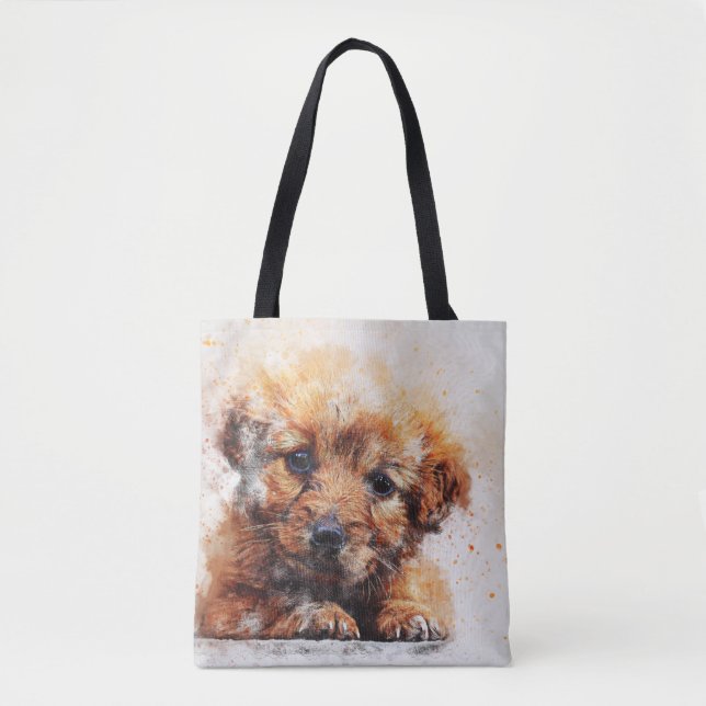 Tote Bag Petit chien (Devant)