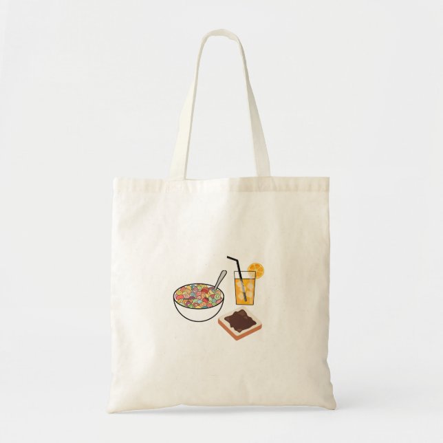 Tote Bag Petit déjeuner (Devant)