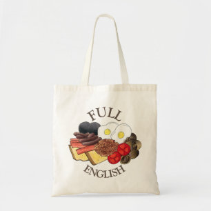 Tote Bag Petit déjeuner anglais complet Royaume-Uni Cuisine