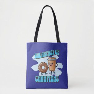 Tote Bag Petit déjeuner de Champions