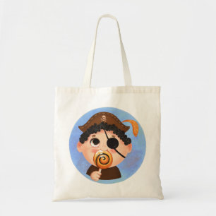 Tote Bag Petit garçon en costume d'Halloween pirate