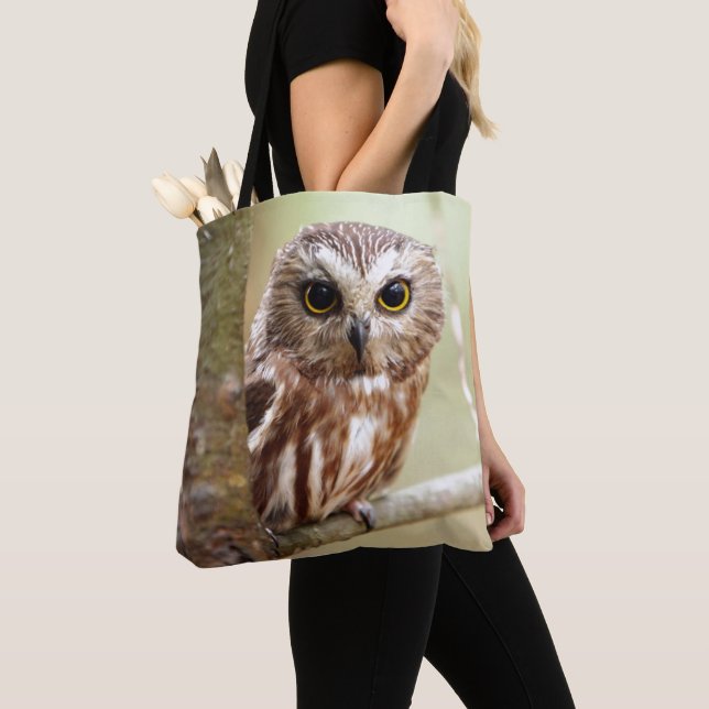 Tote Bag Petit hibou de bébé | Ontarios (De près)