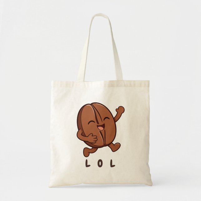 Tote Bag Petit Kaka – Propulsé par le Café (Devant)