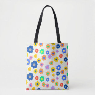 Tote Bag Petit Motif indépendant coloré Y2K