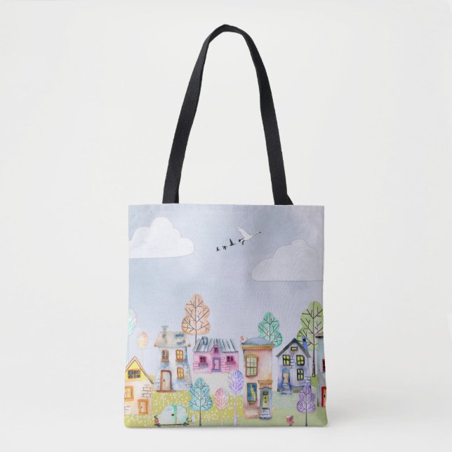 Tote Bag Petit paysage (Devant)