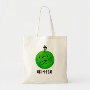 Tote Bag Petit pois de gomme amusant Veggie Pun