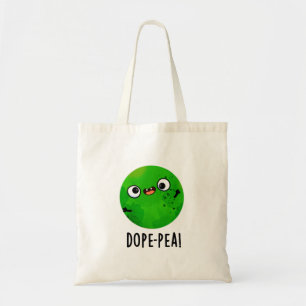 Tote Bag Petit pois drôle jeu de mots sur le pois idiot