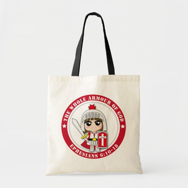 Tote Bag Petit Princesse Ai Ai Style guerrier Budget Fourre (Devant)
