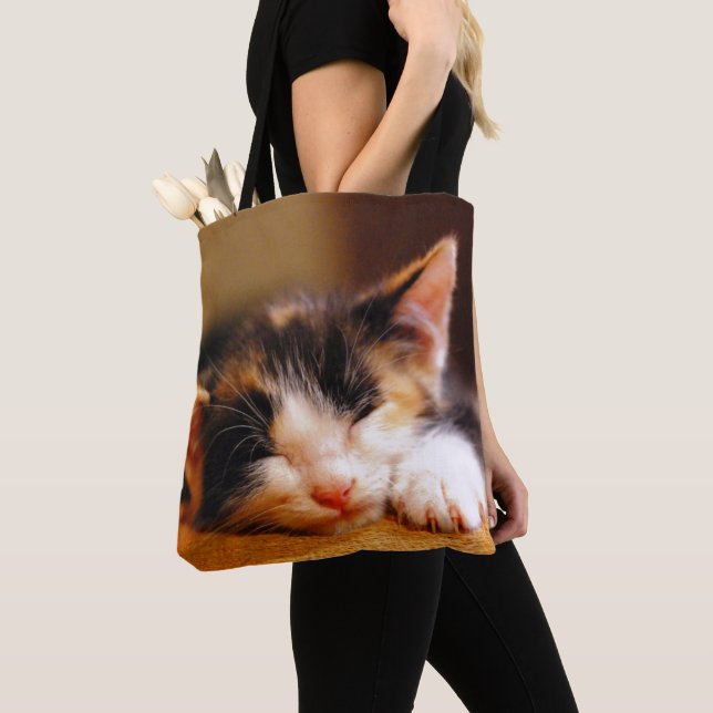 Tote Bag Petit sommeil de Kitty (De près)