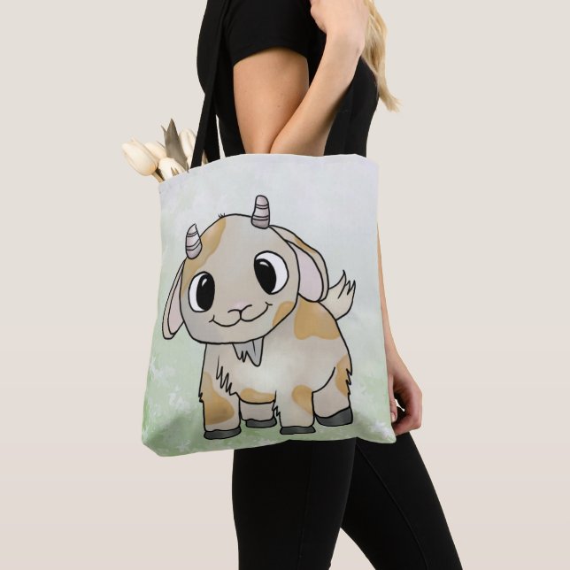 Tote Bag petite chèvre (De près)