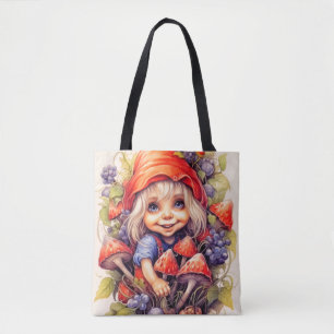 Tote Bag Petite ferme de campagne fille
