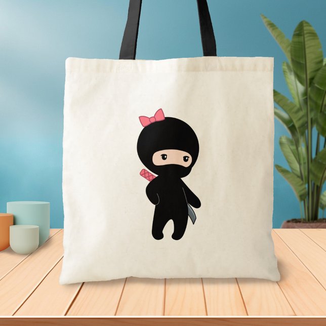 Tote Bag Petite fille Ninja (Créateur téléchargé)