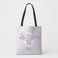 Petite fille T-Rex Dinosaur avec nom Deuil