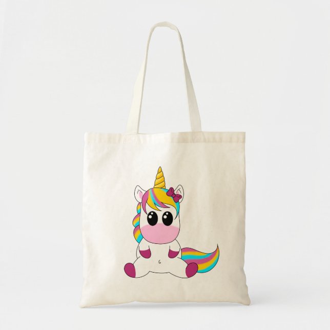 Tote Bag Petite licorne (Devant)