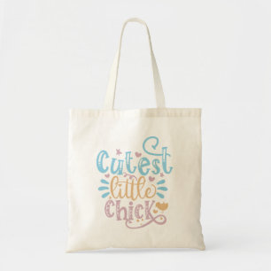 Tote Bag Petite poussette cousue Pâques