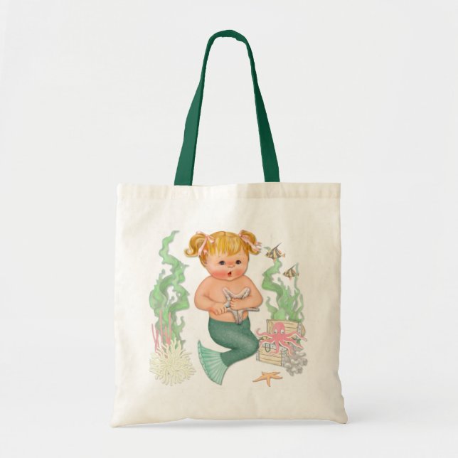 Tote Bag Petite Sirène - Fille (Devant)