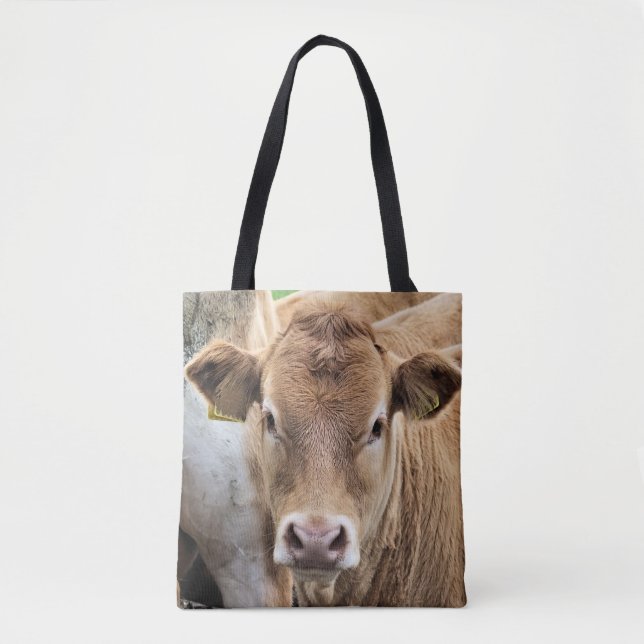 TOTE BAG PETITE VACHE CUITE (Devant)
