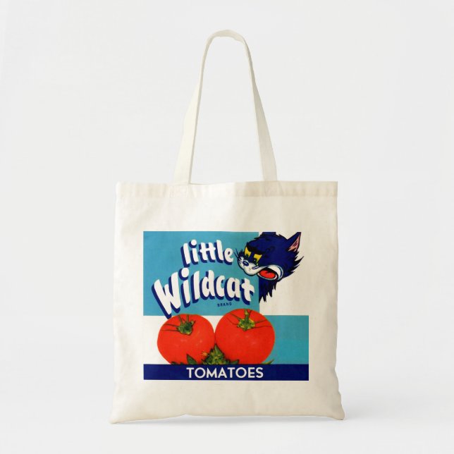 Tote Bag Petites tomates Wildcat créer étiquette (Devant)