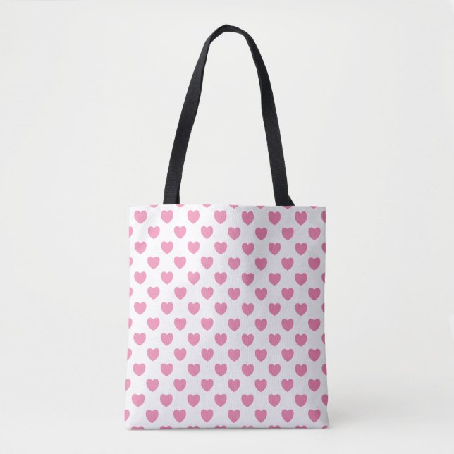 Tote Bag Petits Coeurs | LH-01 | (Devant)