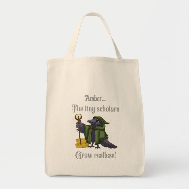 Tote Bag Petits Écoliers Grandissent Impatients Professeur  (Devant)