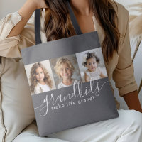 Petits-enfants font la vie Grand 3 Photo Collage G