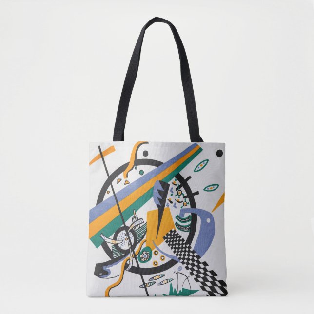 Tote Bag Petits Mondes IV, Abstraits, Wassily Kandinsky (Devant)