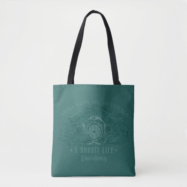 Tote Bag Petits pas, grandes aventures - Une vie de Hobbit (Devant)