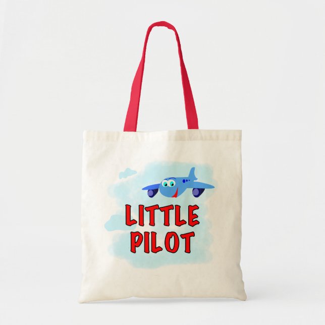 Tote Bag Petits T-shirts et cadeaux pilotes (Devant)