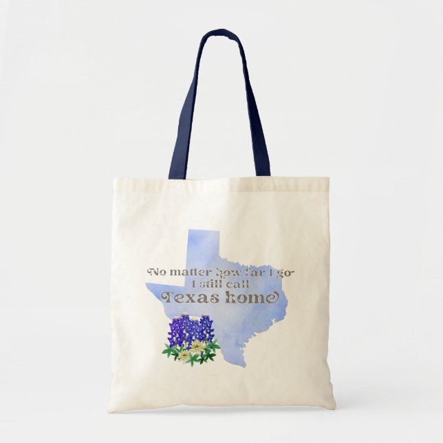 Tote Bag Peu importe jusqu'où je vais J'appelle toujours Te (Devant)